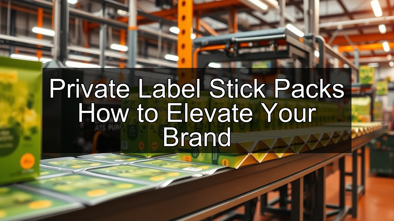 inventory stick pack services private label stick pack solutions packaging industries